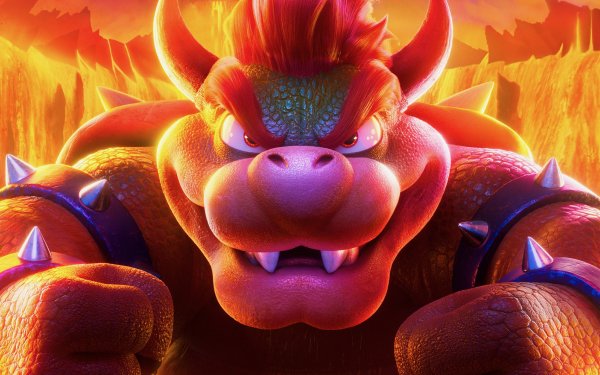Movie Super Mario Bros. (2023) Mario Bowser HD Wallpaper | Background Image