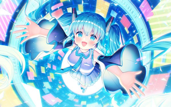 Anime Vocaloid Hatsune Miku HD Wallpaper | Background Image