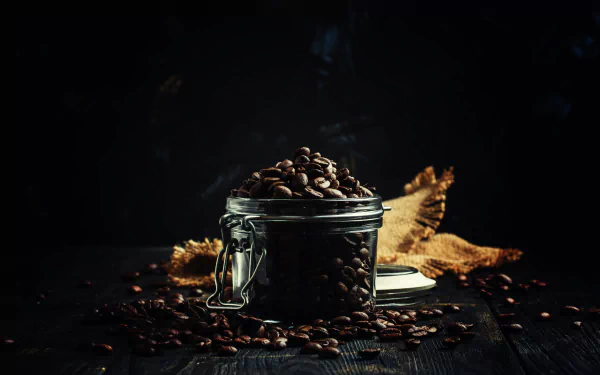 coffee beans food coffee HD Desktop Wallpaper | Background Image