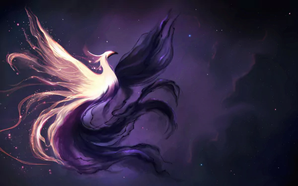  Phoenix Light And Darkness by Anna Zeller