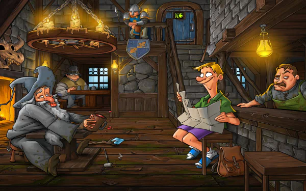 video game Shakes and Fidget HD Desktop Wallpaper | Background Image