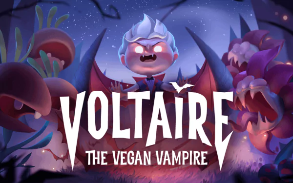 video game Voltaire: The Vegan Vampire HD Desktop Wallpaper | Background Image