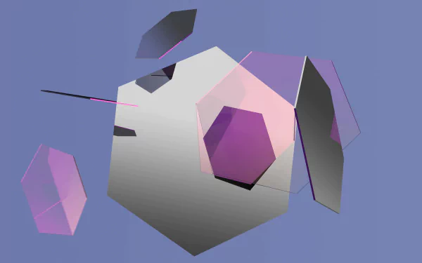 artistic hexagon HD Desktop Wallpaper | Background Image