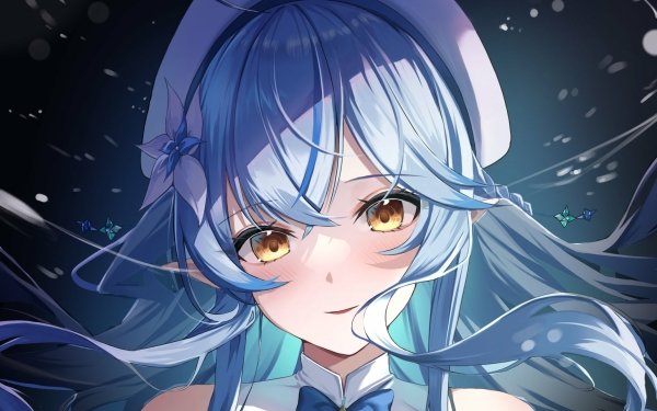 Anime Virtual Youtuber Yukihana Lamy Hololive HD Wallpaper | Background Image
