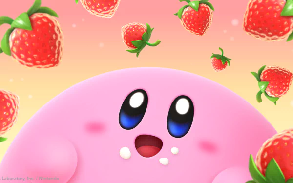 video game Kirby's Dream Buffet HD Desktop Wallpaper | Background Image