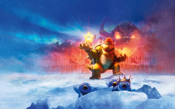 Movie Super Mario Bros. (2023) Mario Bowser HD Wallpaper | Background Image