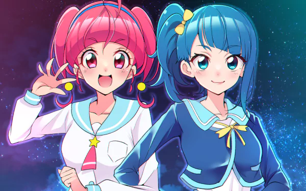  Hoshina Hikaru &amp; Sora Harewataru by 碧月たゆら