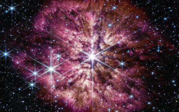  The luminous, hot star Wolf-Rayet 124 (WR 124)