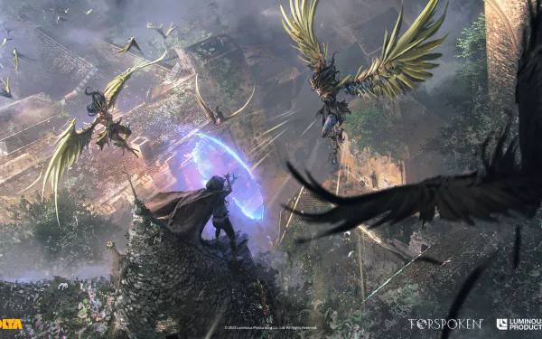 video game Forspoken HD Desktop Wallpaper | Background Image