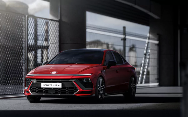 vehicle Hyundai Sonata N Line HD Desktop Wallpaper | Background Image