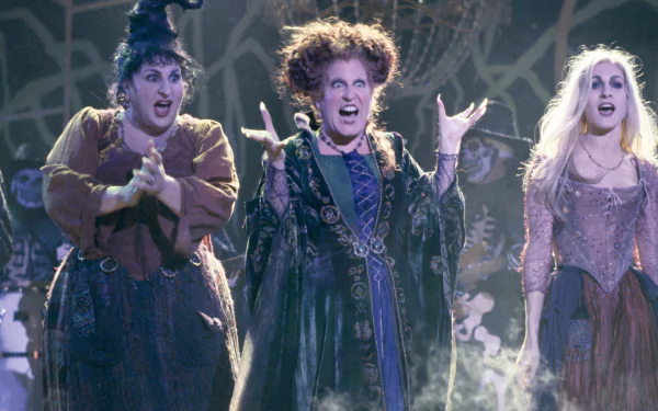 Kathy Najimy Sarah Jessica Parker Bette Midler movie Hocus Pocus HD Desktop Wallpaper | Background Image