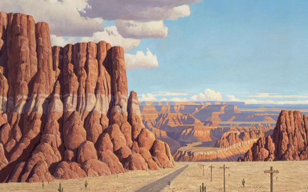 movie Asteroid City HD Desktop Wallpaper | Background Image