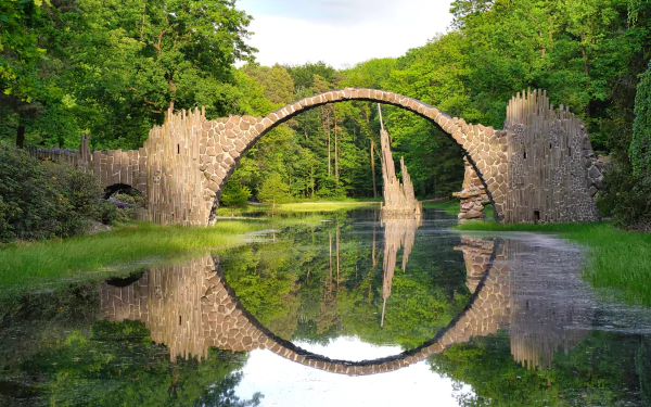 man made Devil's Bridge HD Desktop Wallpaper | Background Image