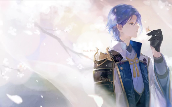 Kamisato Ayato video game Genshin Impact HD Desktop Wallpaper | Background Image