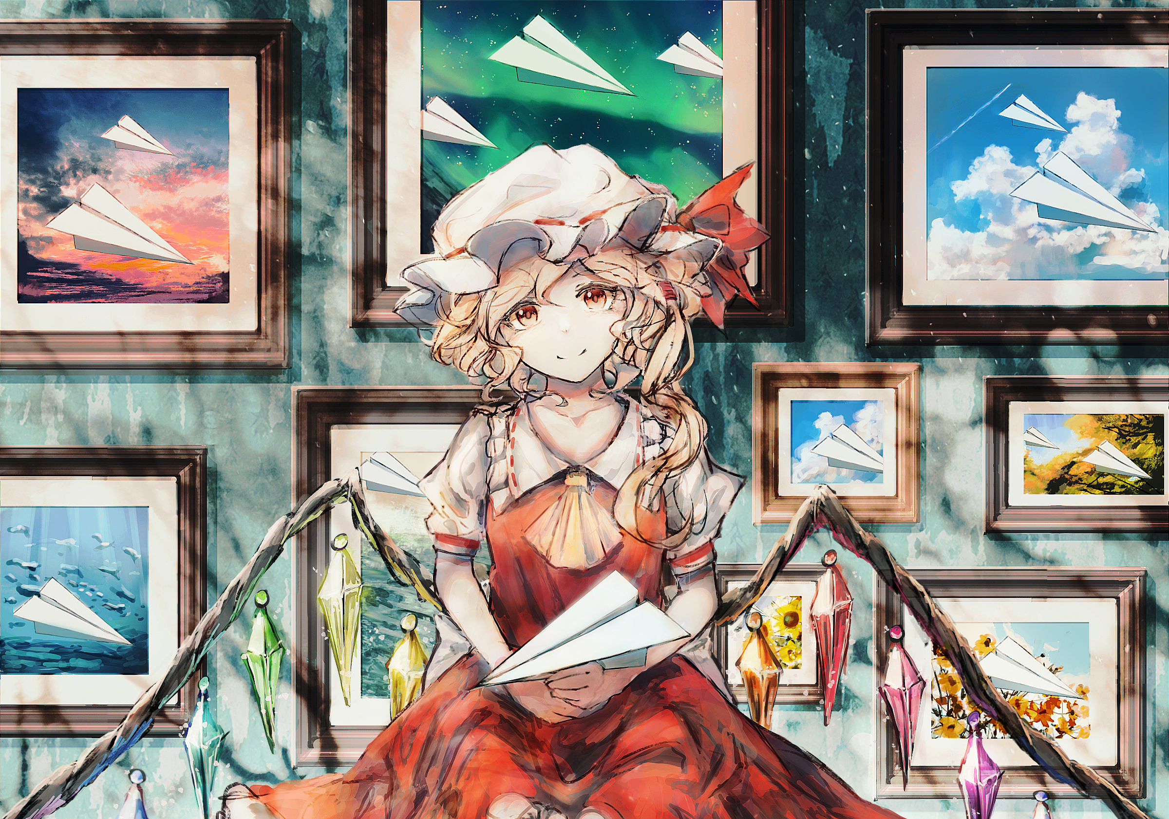 Anime Touhou HD Wallpaper | Background Image
