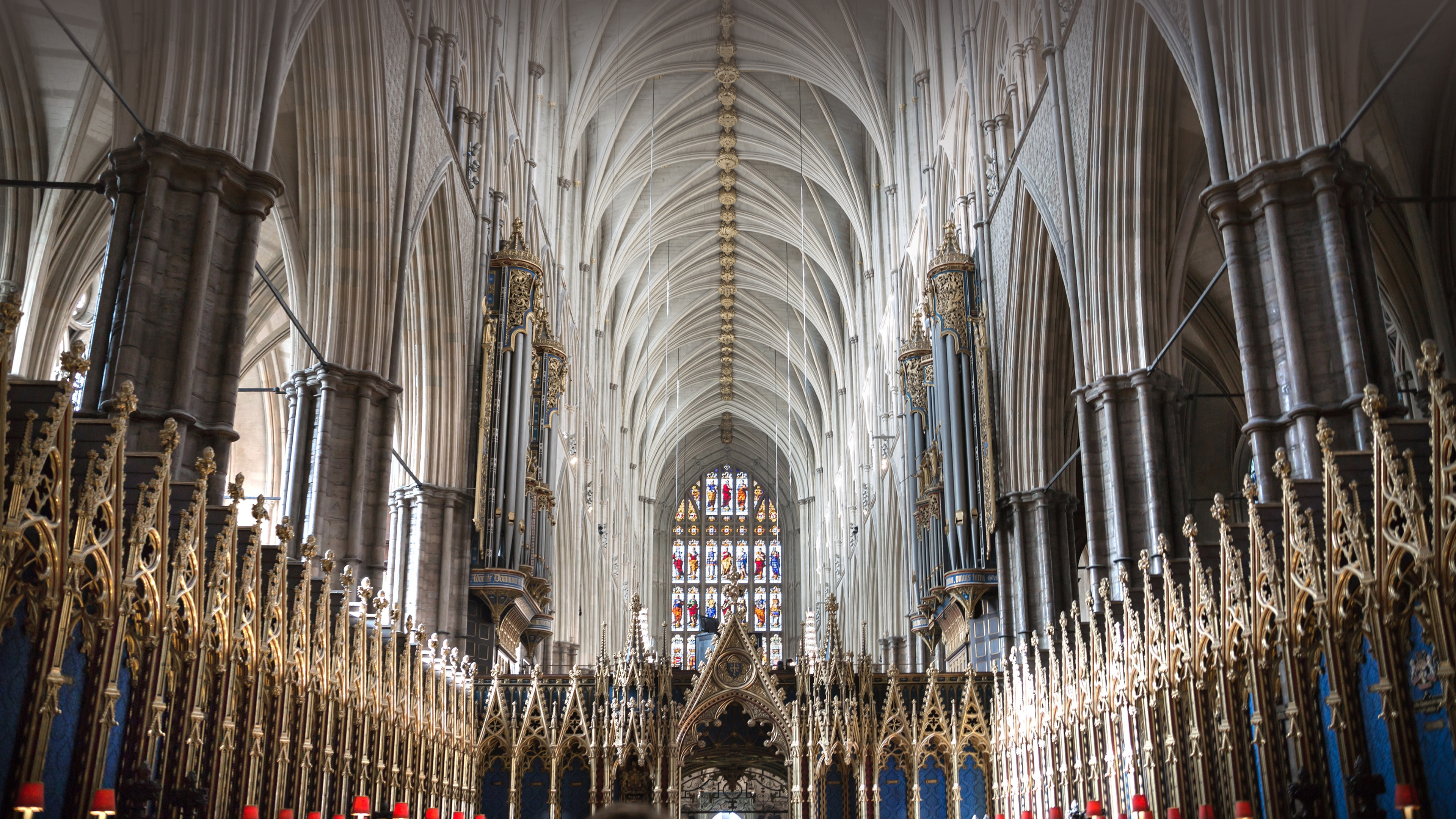 Westminster Abbey, London, England, UK by IR Stone