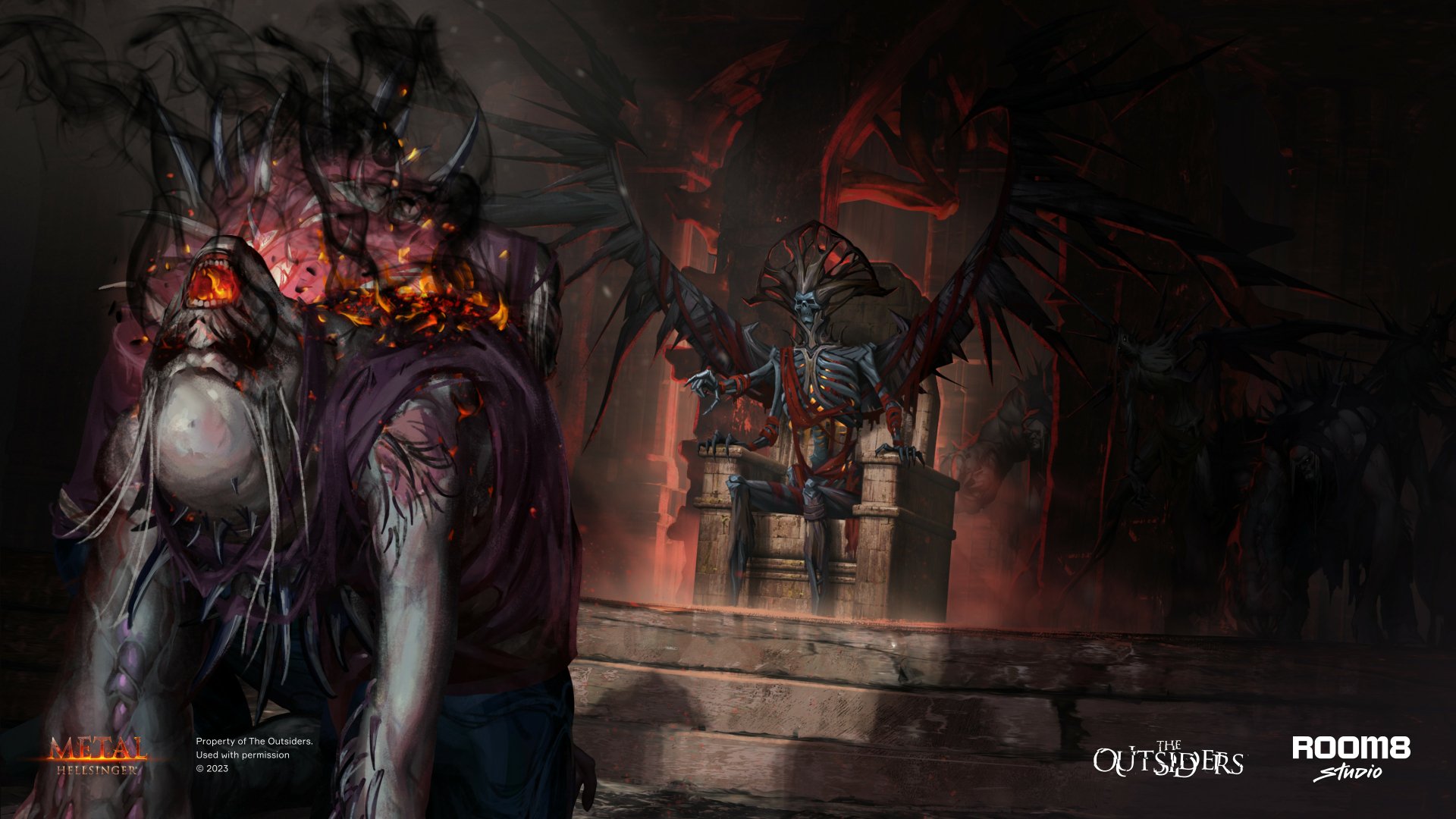 Download Video Game Metal: Hellsinger 4k Ultra HD Wallpaper