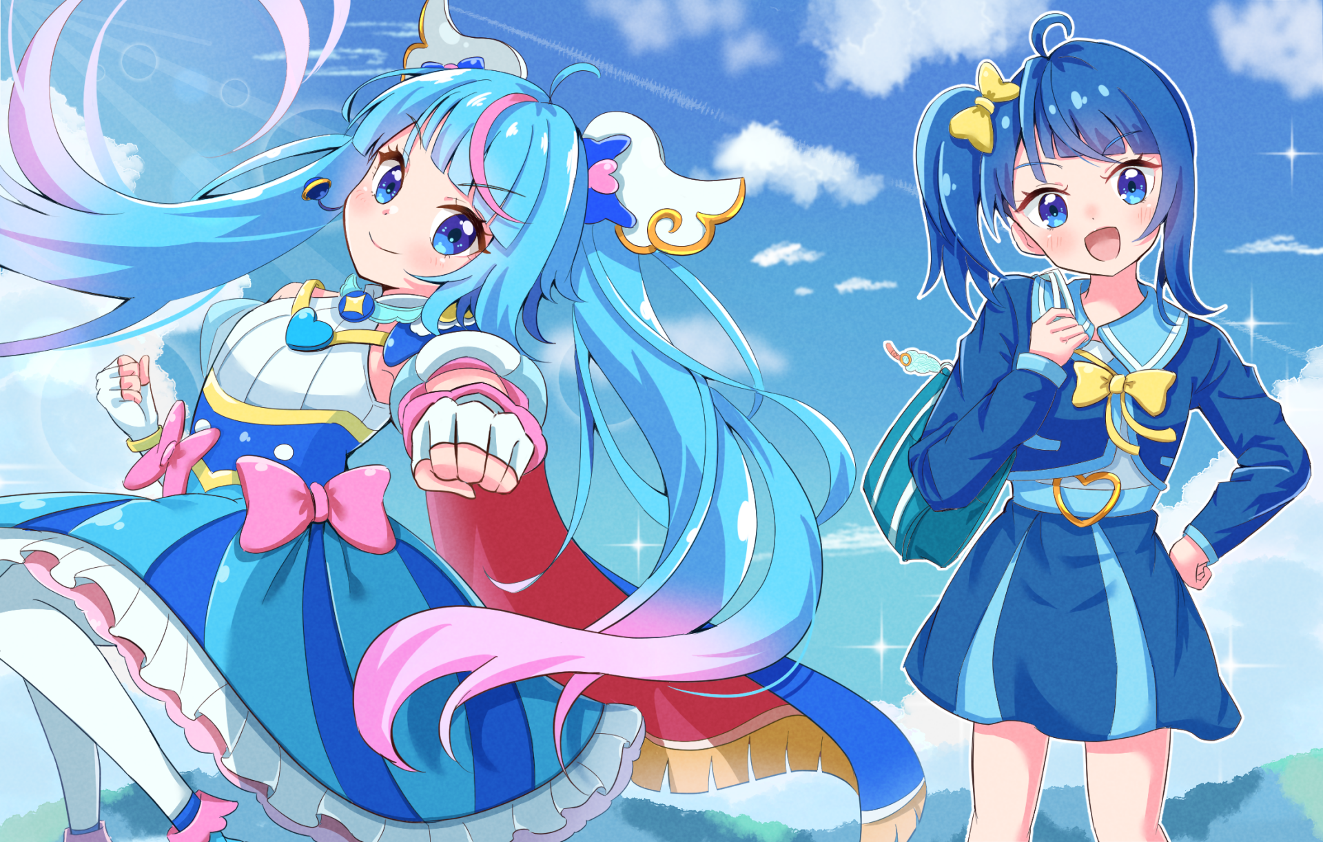Download Sora Harewataru Anime Hirogaru Sky! Pretty Cure HD Wallpaper by fungus