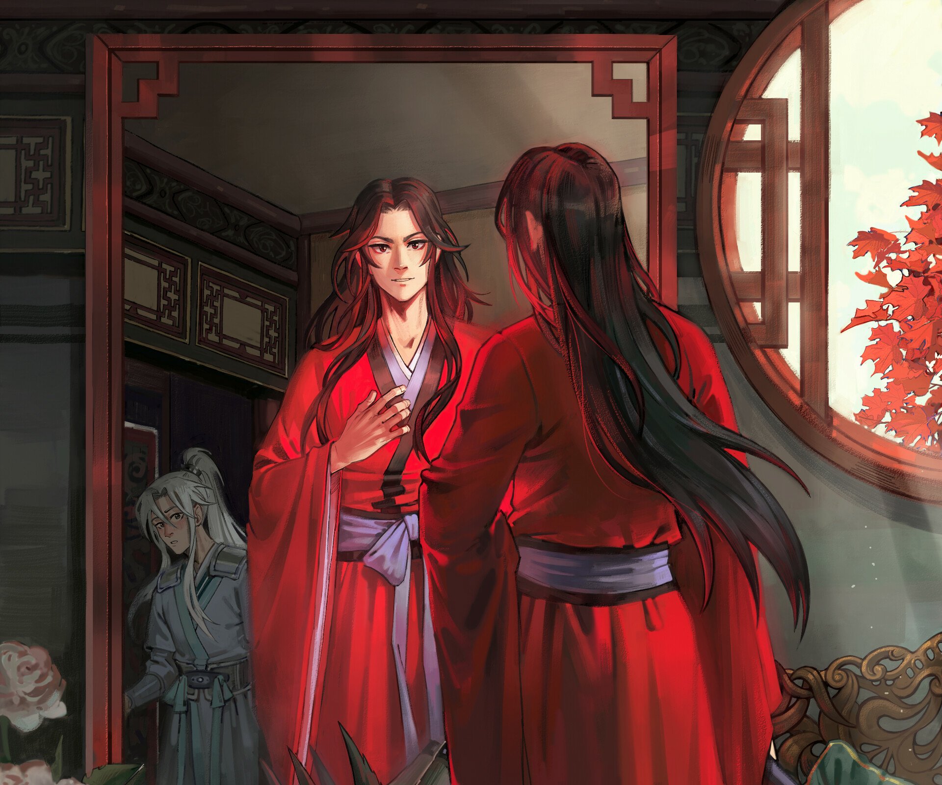 Download Fantasy Men HD Wallpaper by Naoki