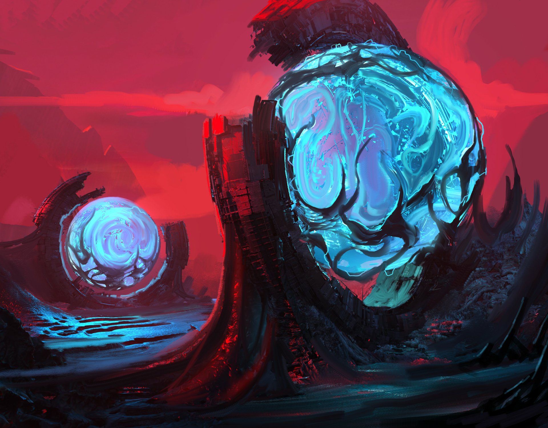 Download Man Made Magic: The Gathering HD Wallpaper by Leon Tukker