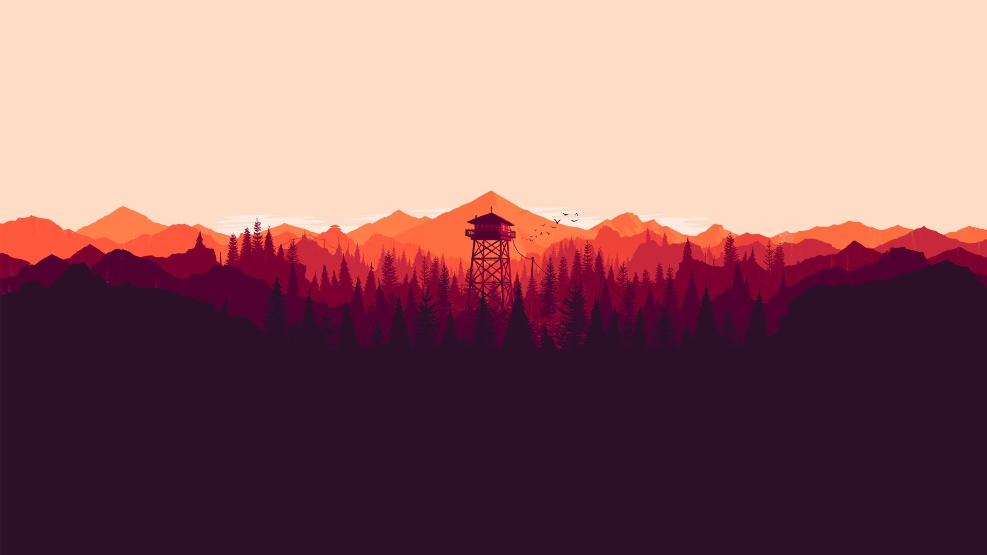 Download Video Game Firewatch 4k Ultra HD Wallpaper