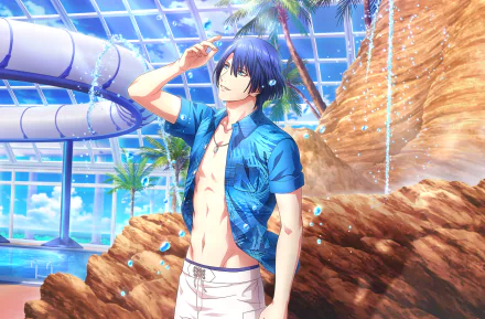 Hijirikawa Masato Anime Uta no Prince-sama HD Desktop Wallpaper | Background Image