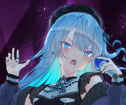  Hoshimachi Suisei by LunarisKat