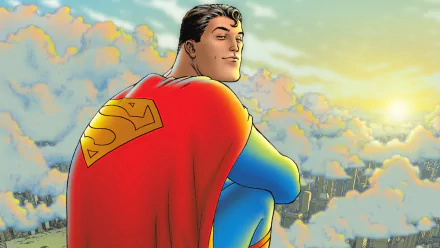 Comic All Star Superman HD Desktop Wallpaper | Background Image