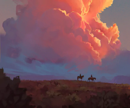 artistic cowboy HD Desktop Wallpaper | Background Image