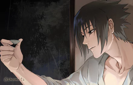  Sasuke Uchiha by 甄墨sumi