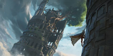fantasy ruin HD Desktop Wallpaper | Background Image