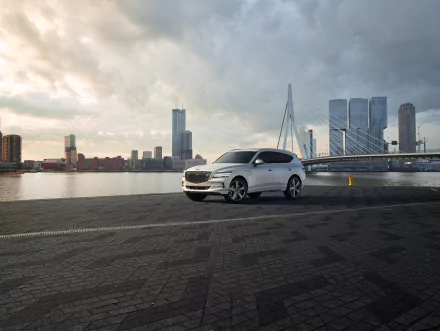 vehicle Genesis GV80 HD Desktop Wallpaper | Background Image