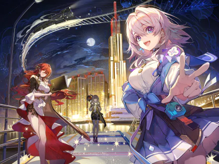 Murata Himeko March 7th (Honkai: Star Rail) video game Honkai: Star Rail HD Desktop Wallpaper | Background Image
