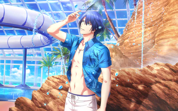 Hijirikawa Masato Anime Uta no Prince-sama HD Desktop Wallpaper | Background Image