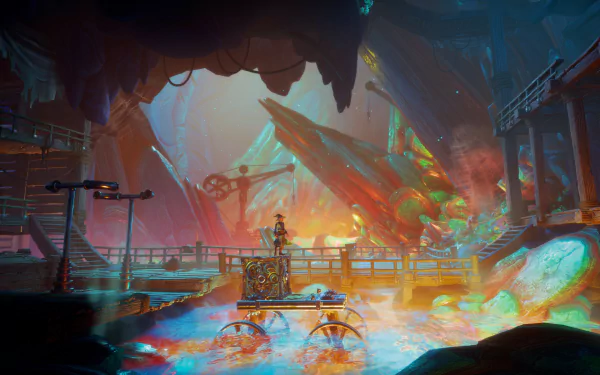 video game Trine 5: A Clockwork Conspiracy HD Desktop Wallpaper | Background Image