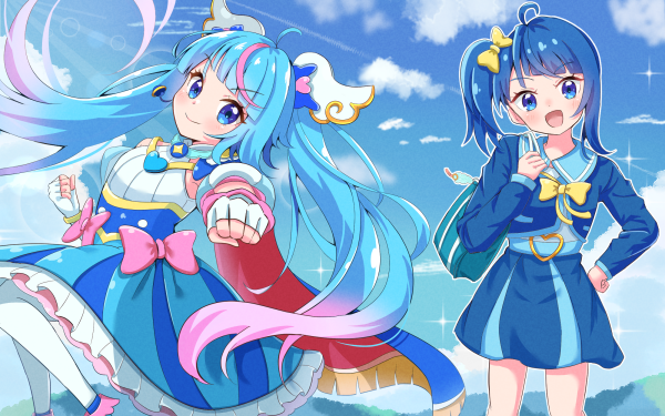 Anime Hirogaru Sky! Pretty Cure Cure Sky Sora Harewataru HD Wallpaper | Background Image