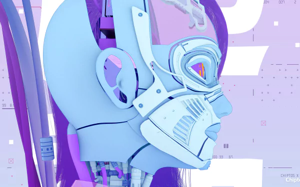  Chiptos X Mirai Female RLS 01 Boot Sequence Poster Computer Part Woman Poster