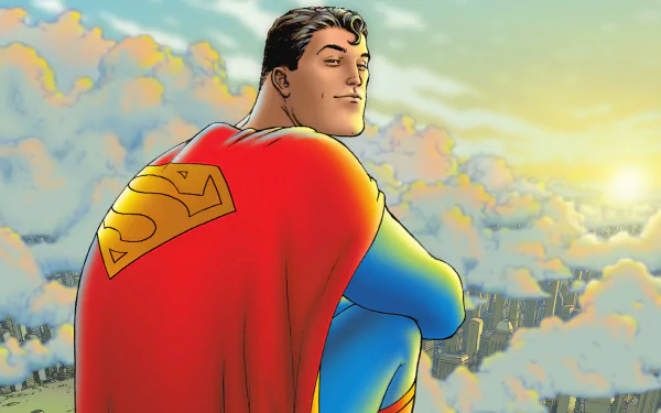 Comic All Star Superman HD Desktop Wallpaper | Background Image