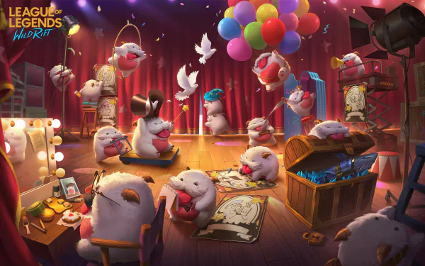  League of Legends: Wild Rift -April Fool's Day Poros KV by shawn lee