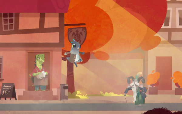 video game Fall of Porcupine HD Desktop Wallpaper | Background Image