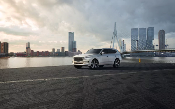 vehicle Genesis GV80 HD Desktop Wallpaper | Background Image