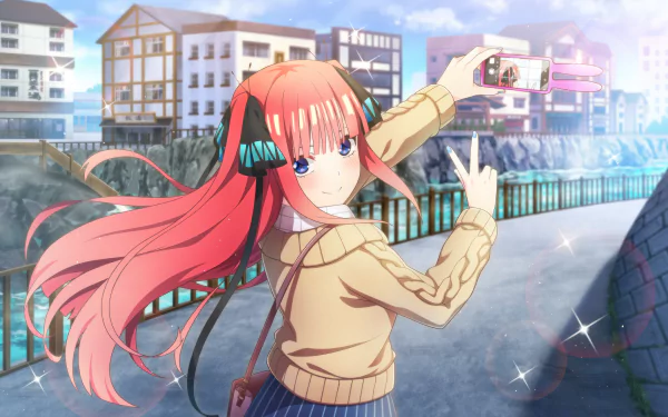 Nino Nakano Anime The Quintessential Quintuplets HD Desktop Wallpaper | Background Image