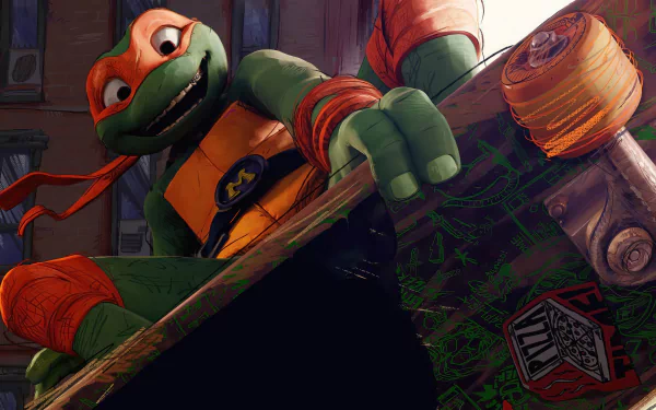 movie Teenage Mutant Ninja Turtles: Mutant Mayhem HD Desktop Wallpaper | Background Image