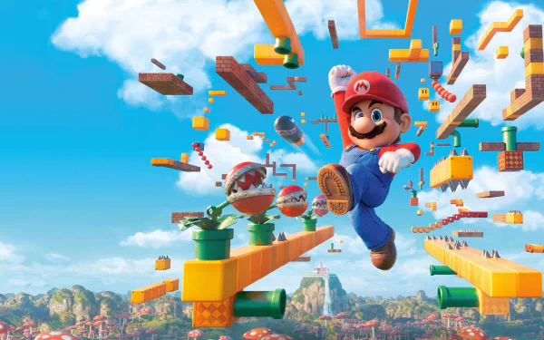 movie Super Mario Bros. (2023) HD Desktop Wallpaper | Background Image