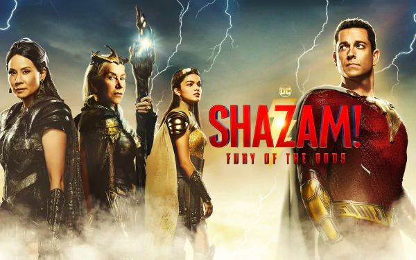 movie Shazam! Fury of the Gods HD Desktop Wallpaper | Background Image