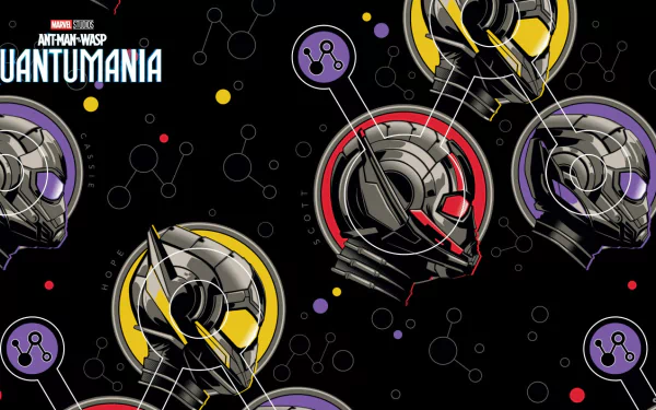 Ant-Man and The Wasp: Quantumania movie themed HD desktop wallpaper and background.