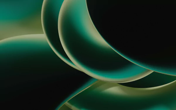 Vibrant green abstract HD desktop wallpaper with a mesmerizing pattern.