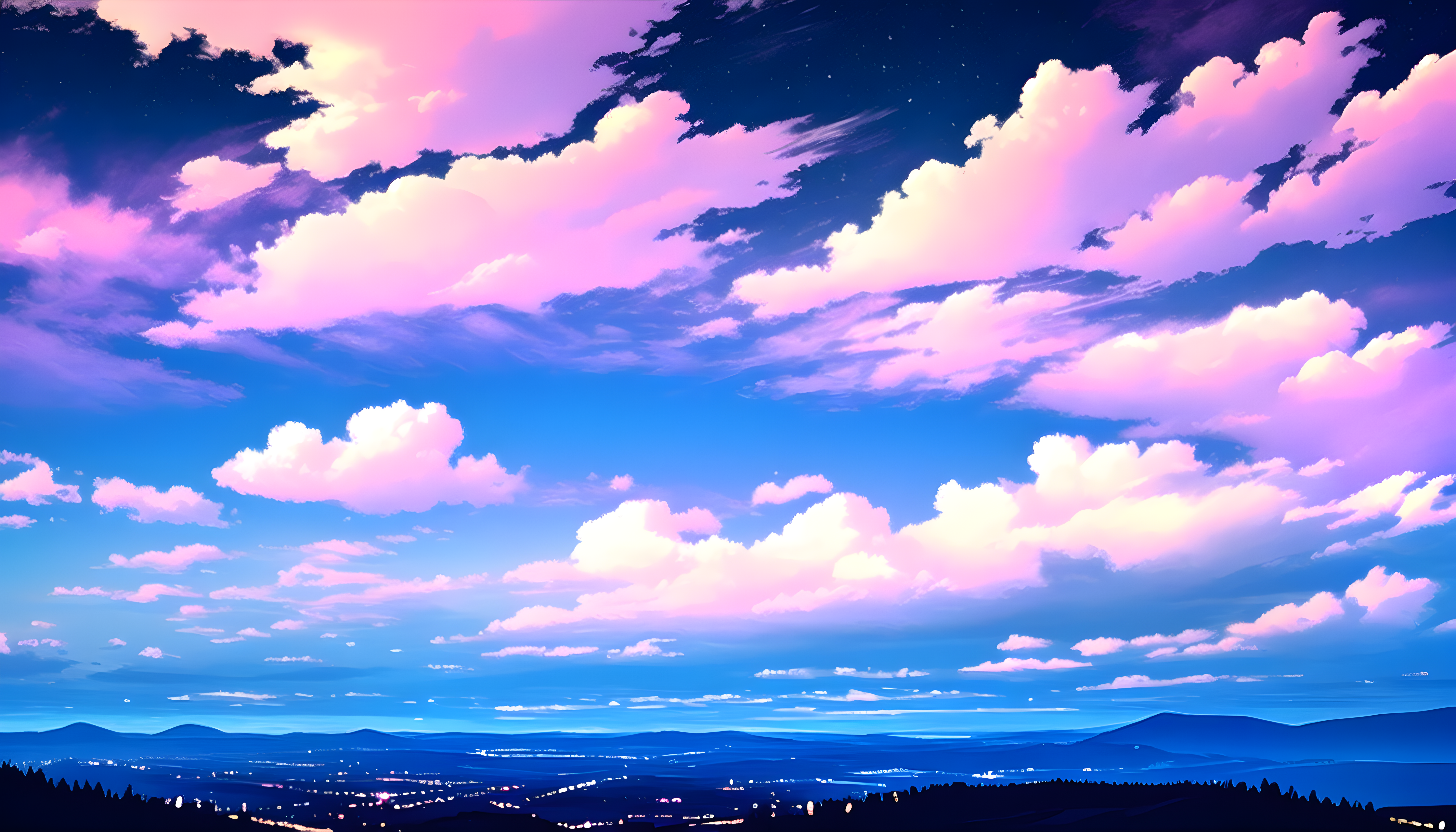 Anime landscape wallpaper by thewaifuu  Download on ZEDGE  4c37