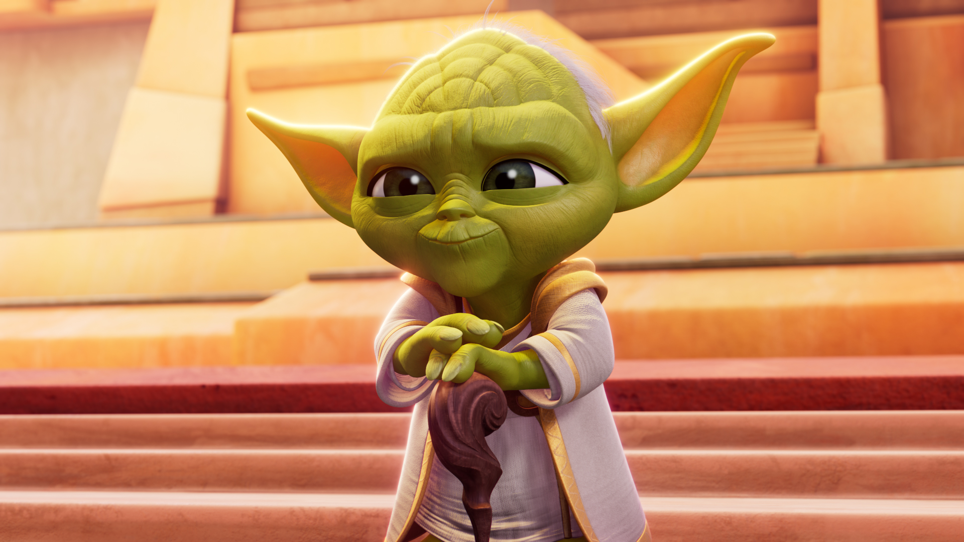 Star Wars Young Jedi Adventures Yoda HD Wallpaper