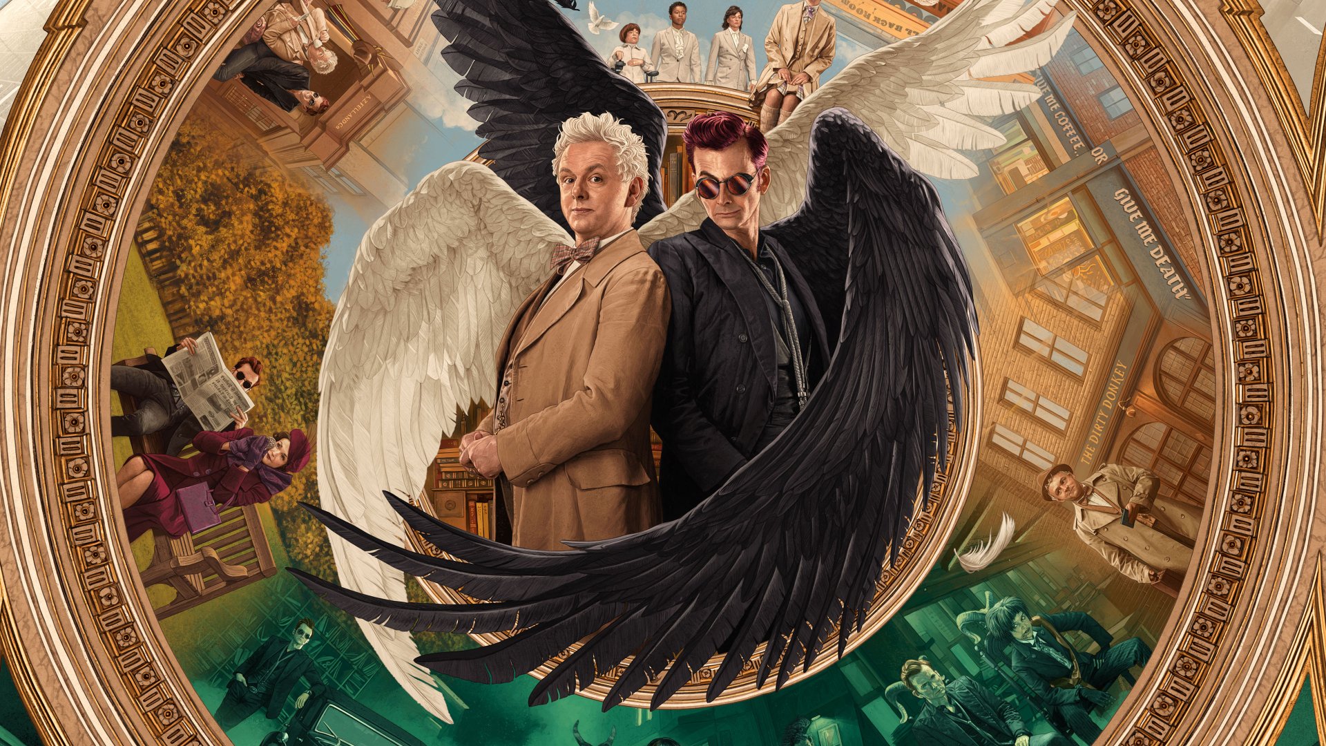 Good Omens 4k Ultra Hd Wallpaper Download Now 5383